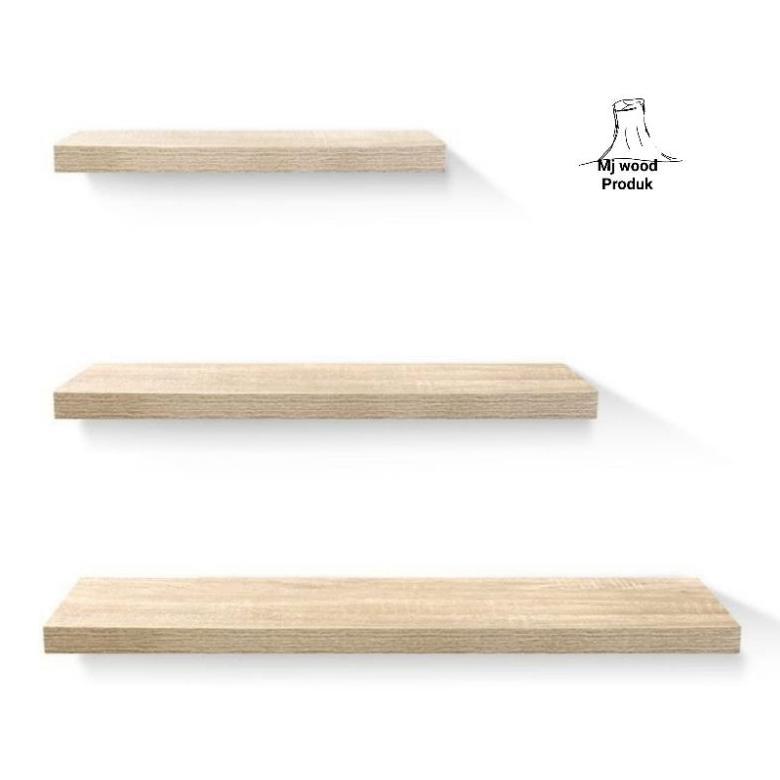 Big Promo Best Deals Diskon Garansi 100% Murah (Satuan) Rak Ambalan Serbaguna Melayang Tempel Minima