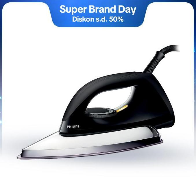 Philips Classic Setrika kering HD1173 Anti-Baret, Philips Setrika Kering Classic, seterika, seterika