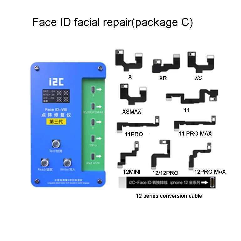 i2C V8i Face ID Programmer Phone X-12 Pro Max Dot Matrix Flex Dot Projector Cable 3rd Generation Dot