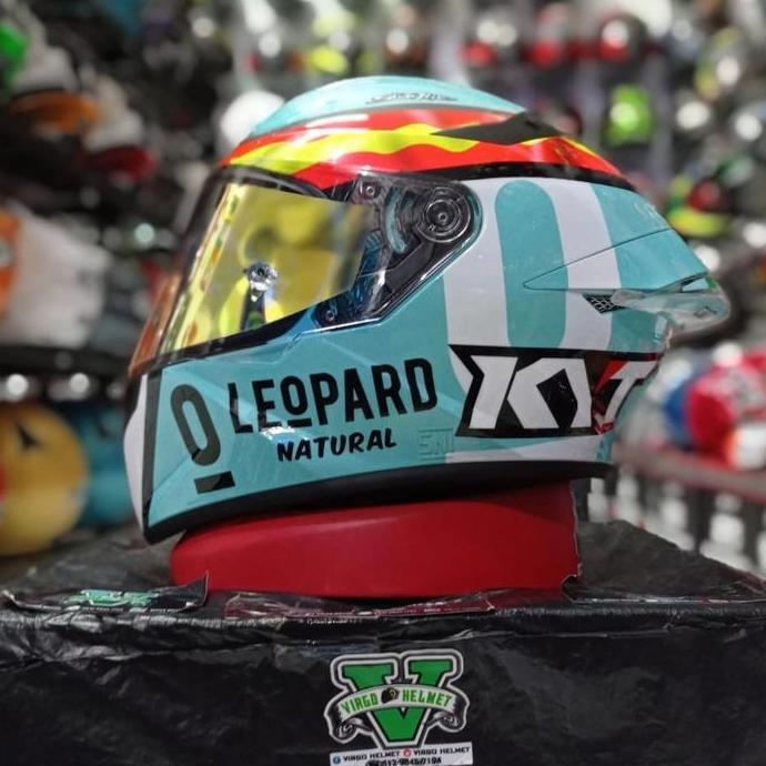 KYT TT COURSE JAUME# LEOPARD PAKET GANTENG KODE 950