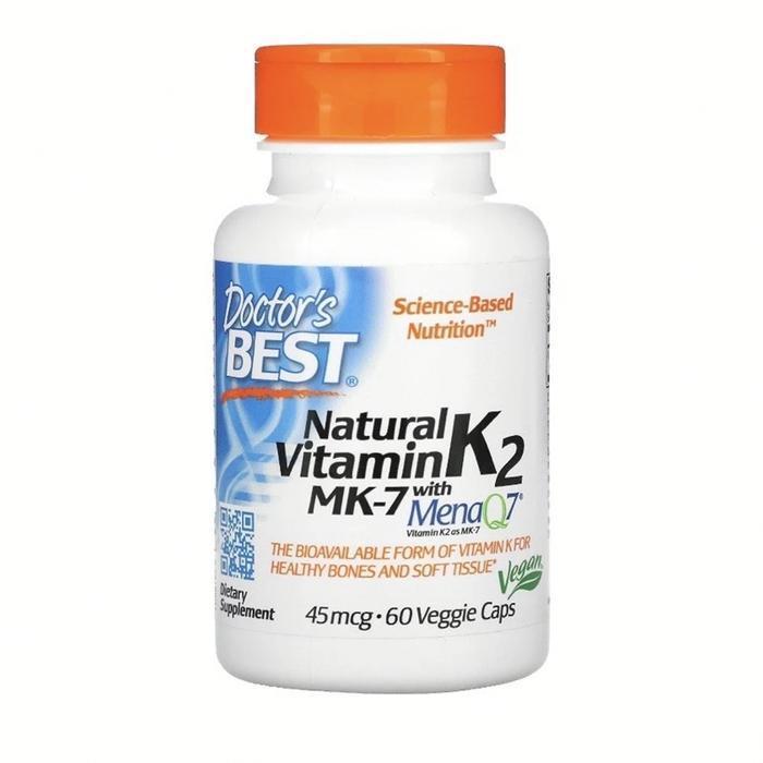 Doctor's Best MK7/Vitamin K2 100mcg (60 Tablet)