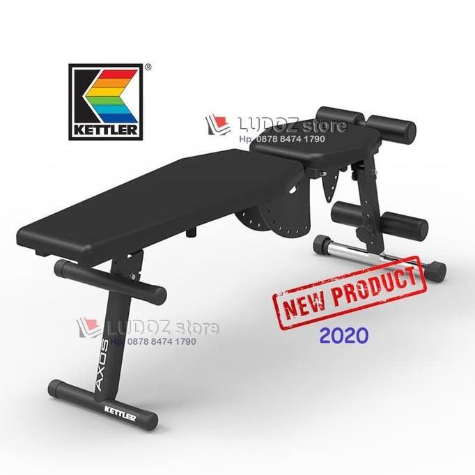 Promo KETTLER Universal Training Bench alat Fitness Adjustable Bangku sit up Diskon