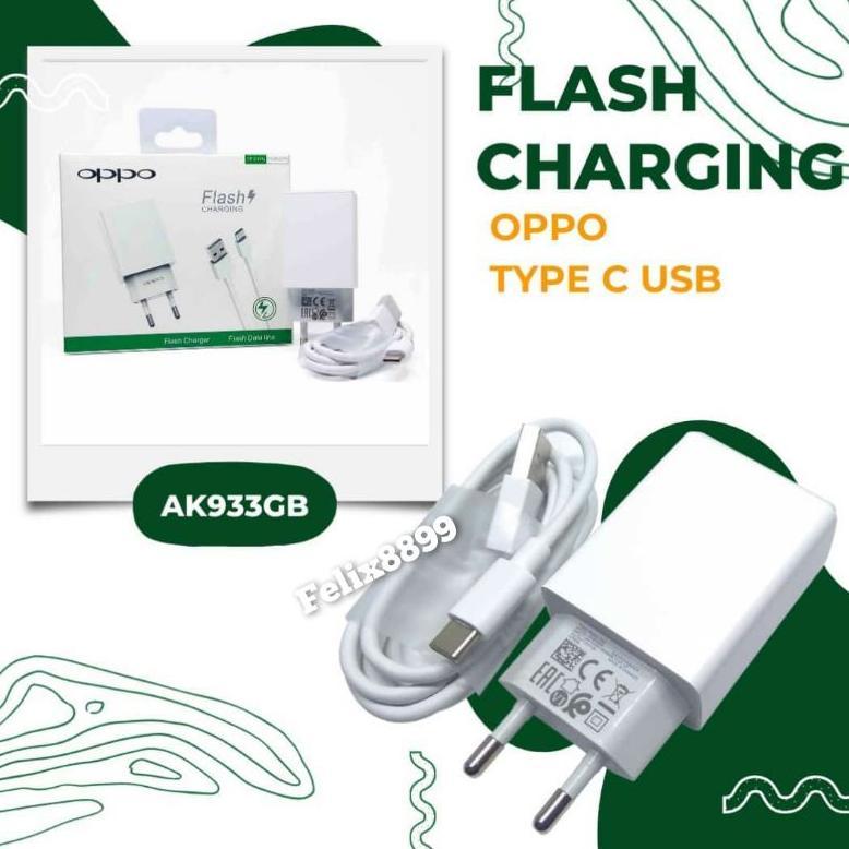 QualityTerbaik- Charger Oppo Type C Charger Oppo A9 2020 A5 2020 A16