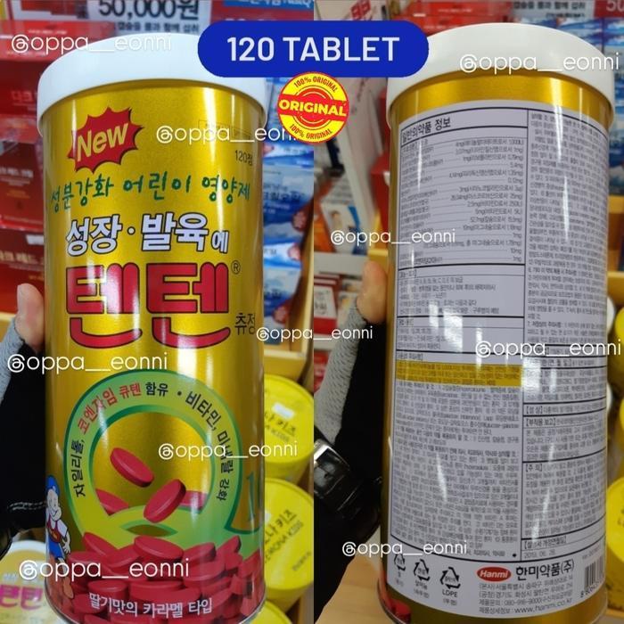 TENTEN KOREA CHEWABLE VITAMIN~100% ORIGINAL