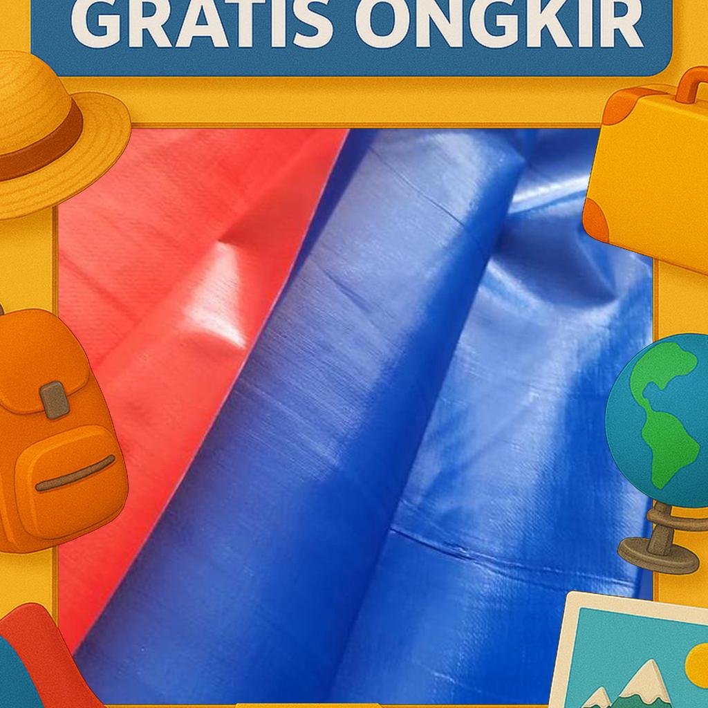 Terpal Plastik A12 Sakura Uk 4X6