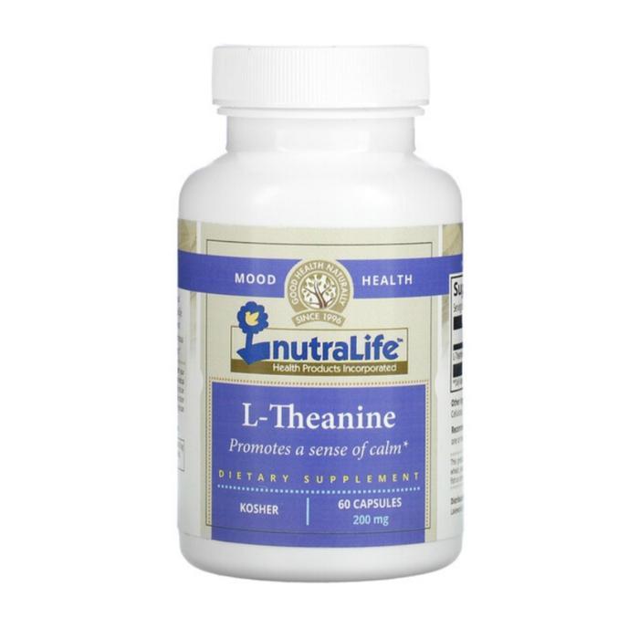 Nutralife L-Theanine, 200 mg, 60 Capsules