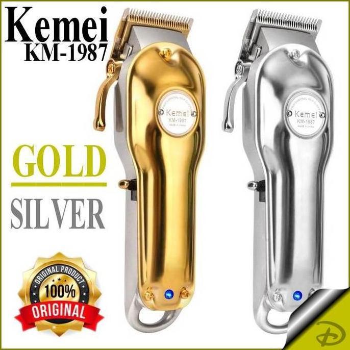 Bening- KEMEI KM 1987 alat mesin cukur rambut KEMEI KM-1987