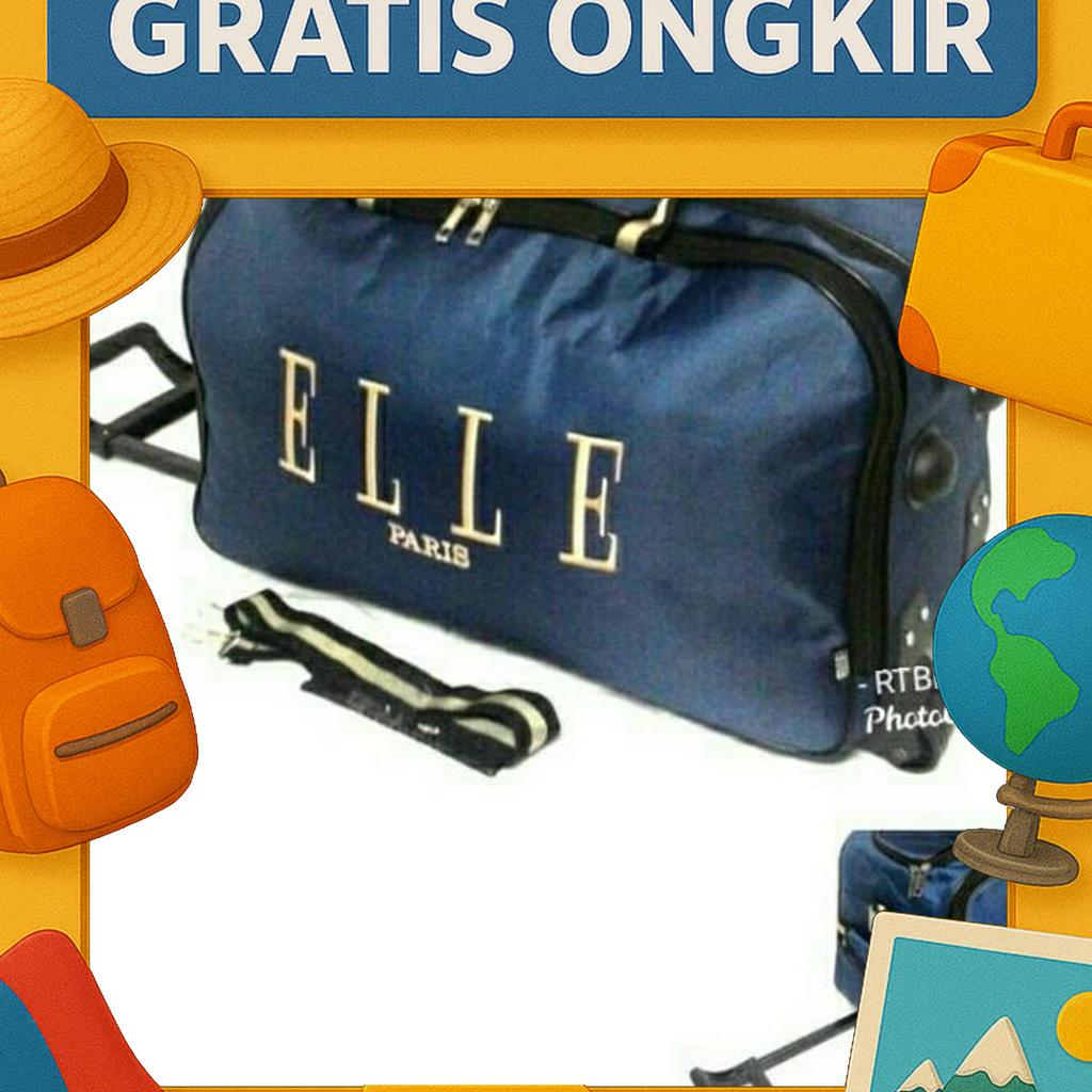Tas Troli Elle Jinjing Dan Selempang / Trolley Elle