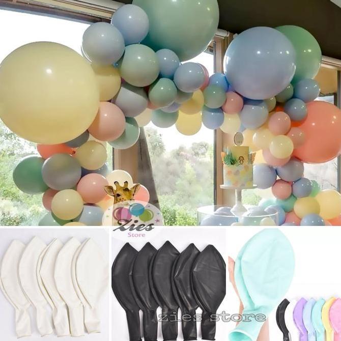 andalanMarket- balon latex macaron / balon latex pastel jumbo 36inch