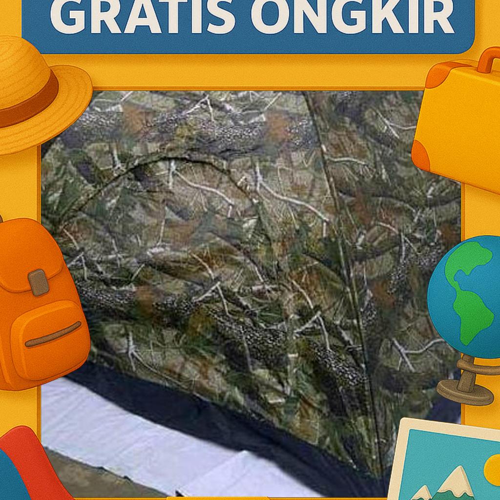 Tenda Camping Camo / Tenda Camo 4-5 Orang ( Jy50 ) / Tenda Dome
