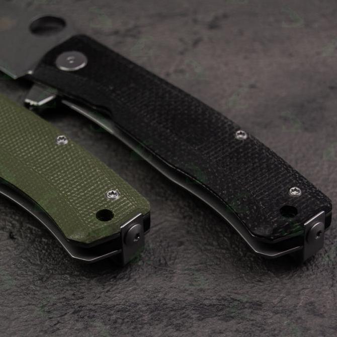 Terjangkau Spyderco Spymyto Edc Folding Knife Removable Flipper Tab Micarta Handle