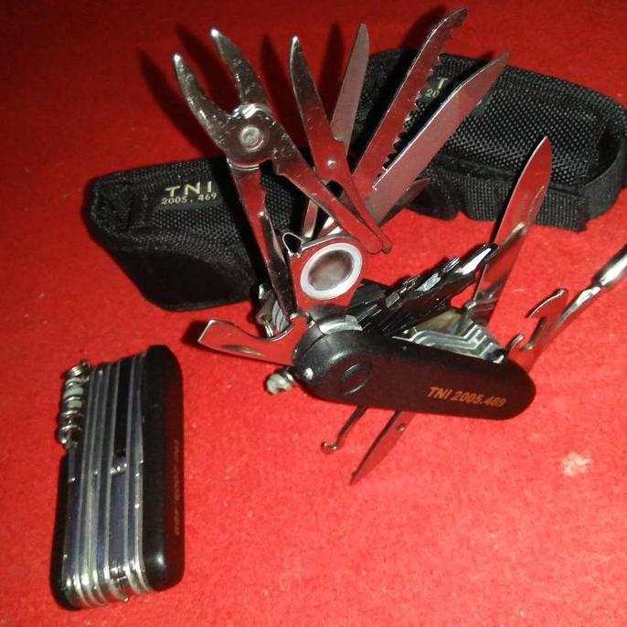 Spesial Toolkit Multitools Tni 2005 Multitool Tni Toolset Survival Kit