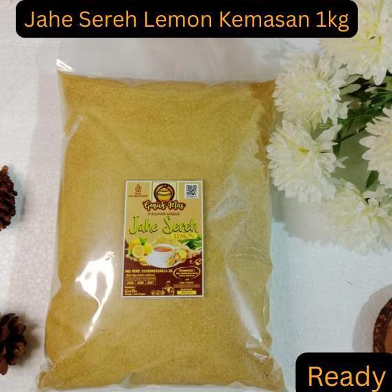 Bubuk Jahe Sereh Lemon Kiloan Kemasan 1 kg Wedang Jahe Instan Minuman Tradisional WAR