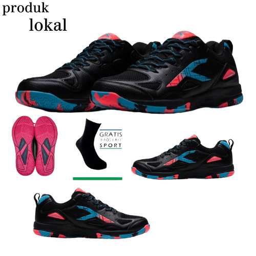 Sepatu Olahraga Hndrd Sepatu Badminton HNDRD Galaxsy Sepatu Bulu Tangkis Hndrd Sepatu Sniker Sepatu 