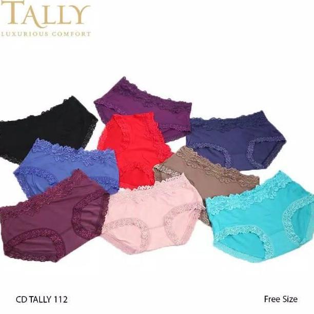 Murah TALLY 112 CD S-L CELANA DALAM WANITA DEWASA KATUN SERAT BAMBOO Non COD