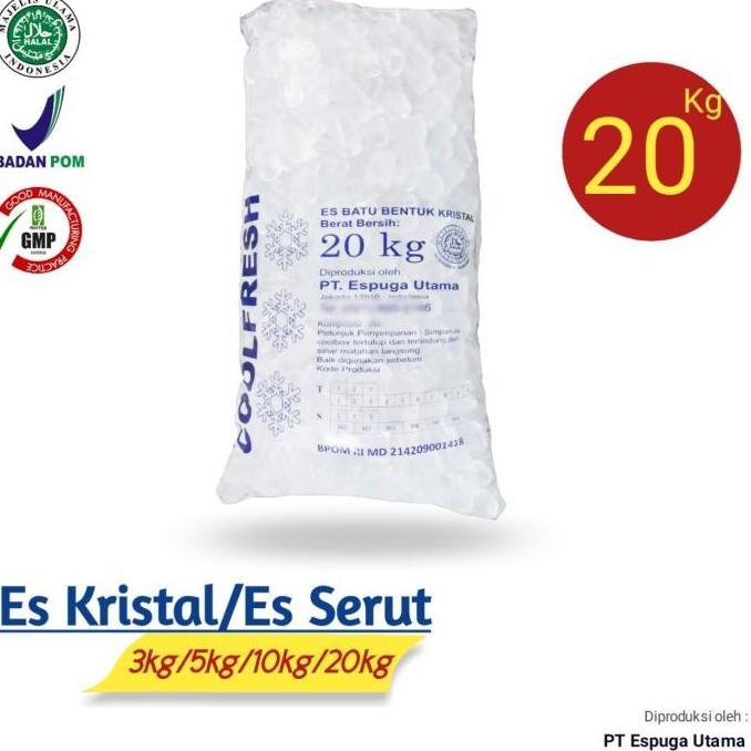 New- ES BATU KRISTAL 20KG
