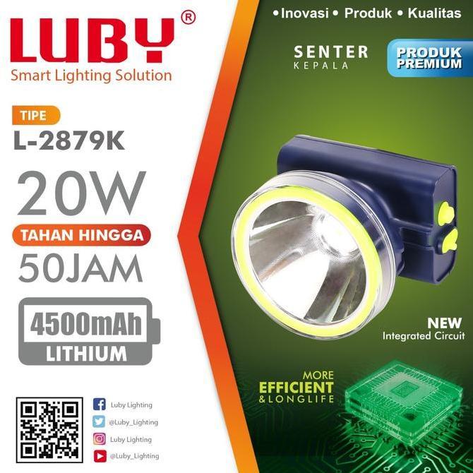 Terjangkau Senter Kepala Luby L2879 / 2879K / 2879 20 Watt