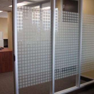 New- Stiker kaca glass sticker sandblast sunblast lebar 90cm motif kotak