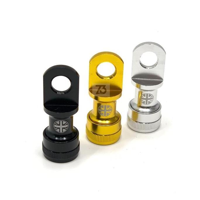Promo Pedal holder QR union Jack for MKS Diskon