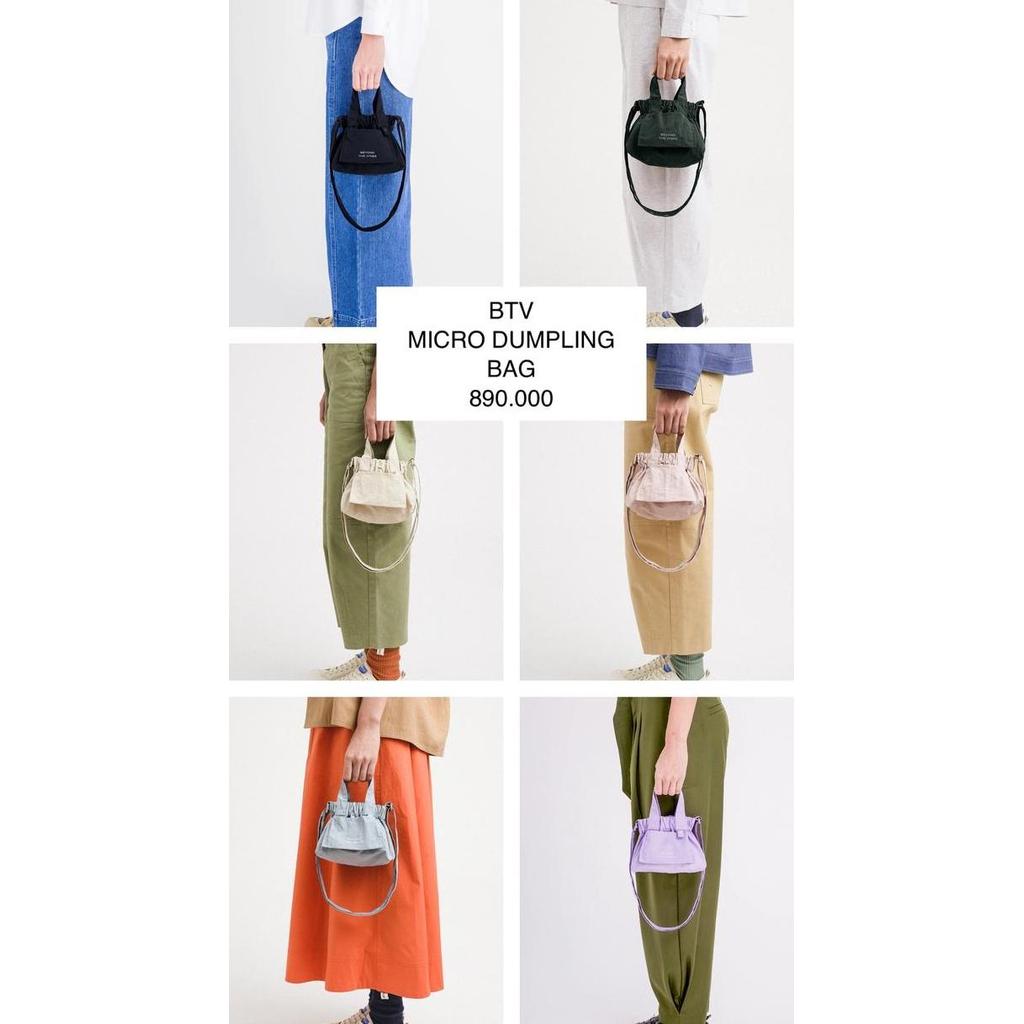 BTV DUMPLING BAG MICRO AUTHENTIC SINGAPORE
