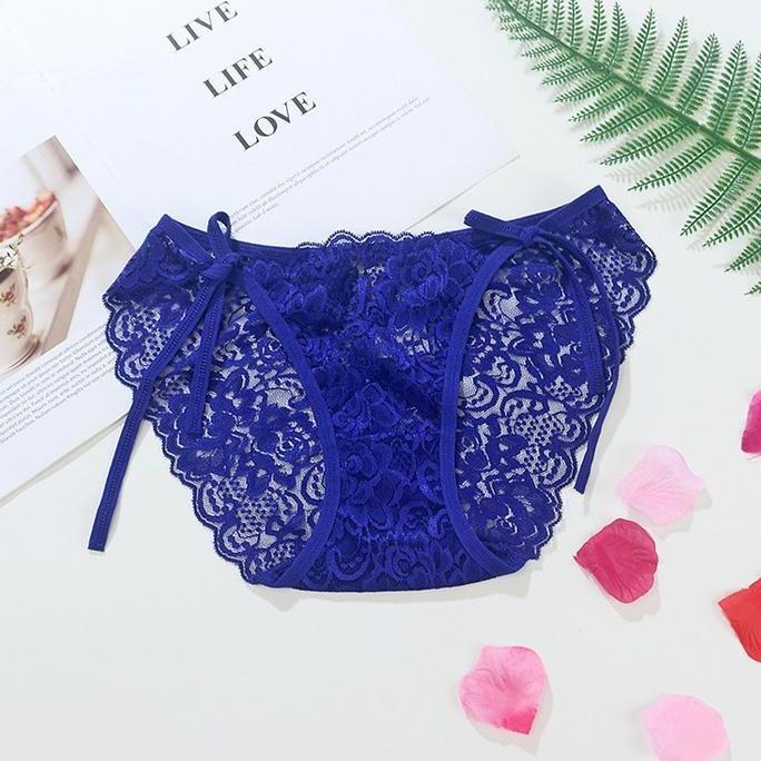 Murah Celana Dalam Brief tali Sexy Transparan G String Low Waist C2210 Non COD