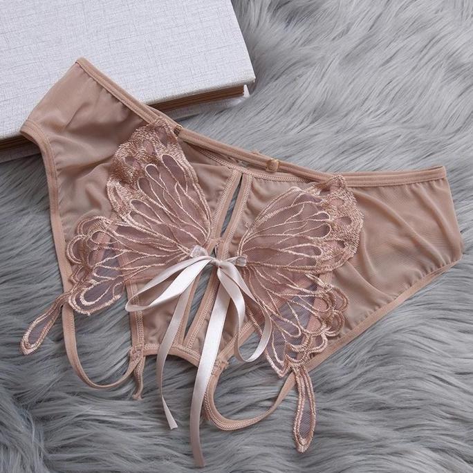 Murah Celana Dalam Open Crotch Transparan delakang Tali G String Sexy C021 Non COD