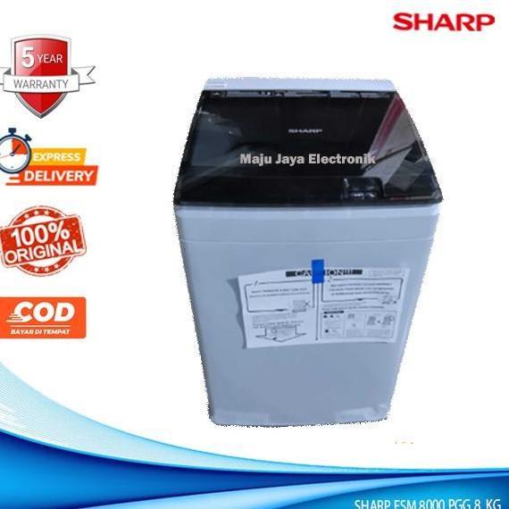 Mesin Cuci 1 Tabung Sharp ESF 950P 8KG Full Otomatis Low Watt