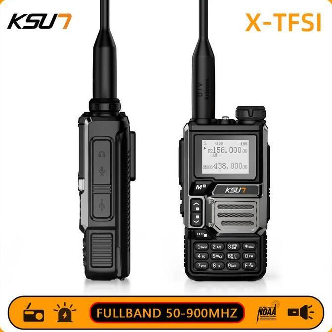 KSUN X-TFSI WALKIE TALKIE ALLBAND HANDY TALKY 200 CHANNELS HT JARAK JAUH 5KM