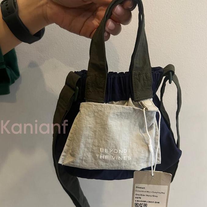 Beyond The Vines BTV Colourblock Micro Dumpling Bag