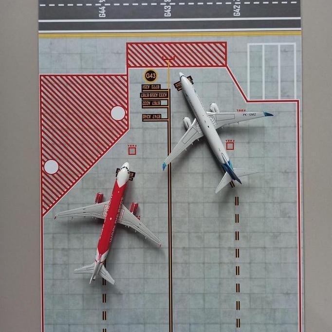 Airport Apron Mat 1:400 Soekarno-Hatta Terminal 3 Cgk Kode 360