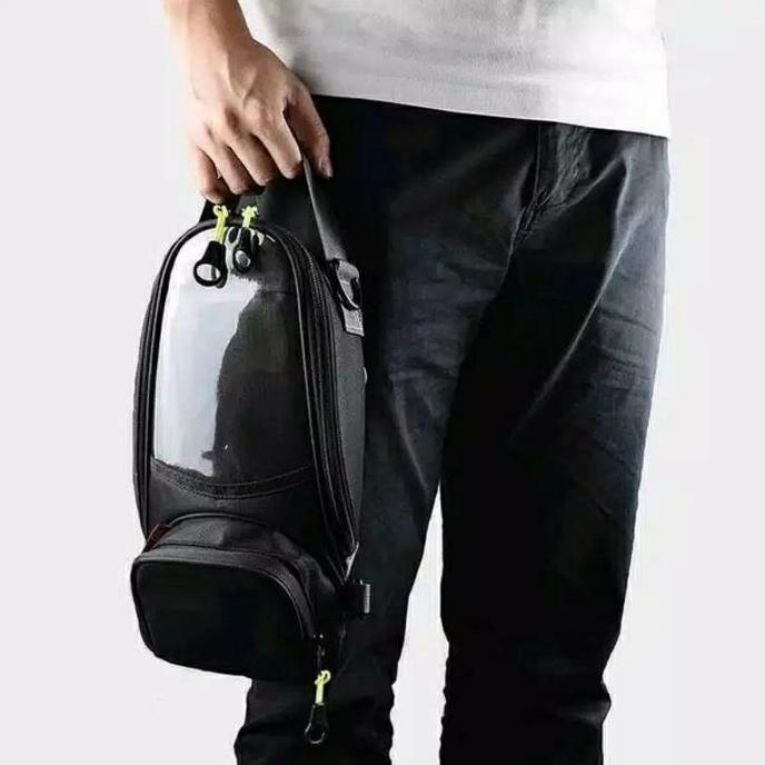 Grade Ori Tas Motor Touring Tank Bag Magnetic Waterproof Smartphone Holder