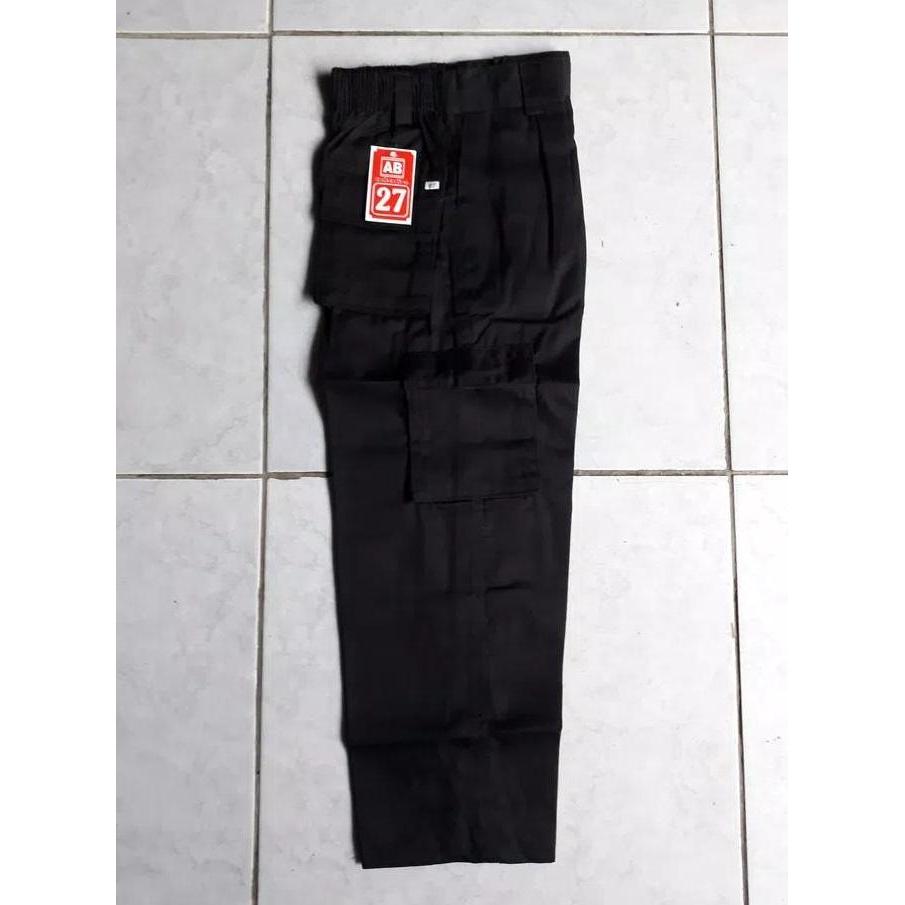 New- Celana Coklat Merah Hitam PDL Seragam SD