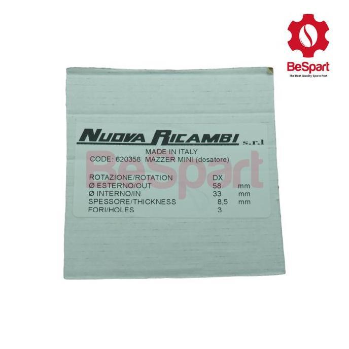 New- Burr Grinder OEM Compak K3, Mazzer Mini - 58mm