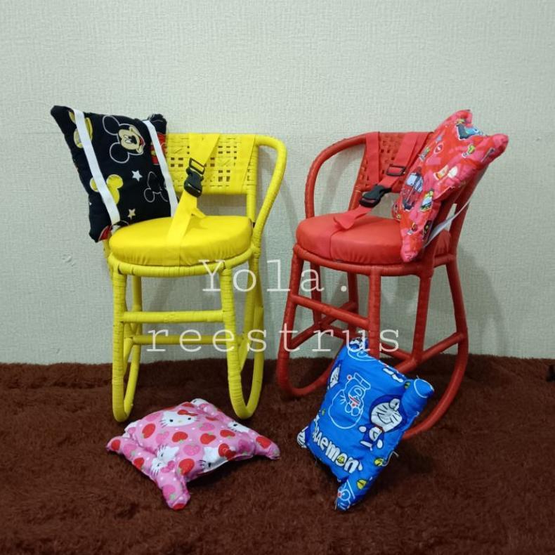 pengiriman cepat Boncengan Anak Motor Bebek / Kursi Rotan Dudukan Bayi Kereta Bergigi / Dudukan Bali