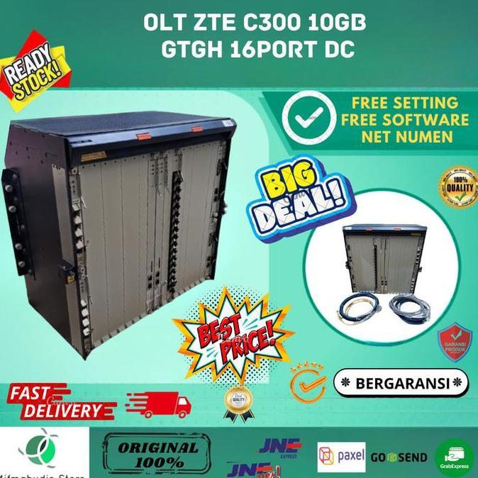 OLT ZTE C300 10GB GTGH 16PORT DC
