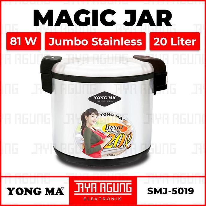 TERMURAH - Magic Jar Penghangat Nasi 20 Liter YONGMA SMJ 5019 Pemanas Warmer 20L
