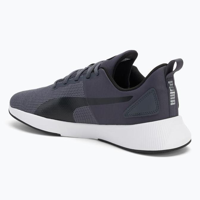 Sepatu Lari Puma Flyer Runner Galactic Gray-Puma Black - 192257-67