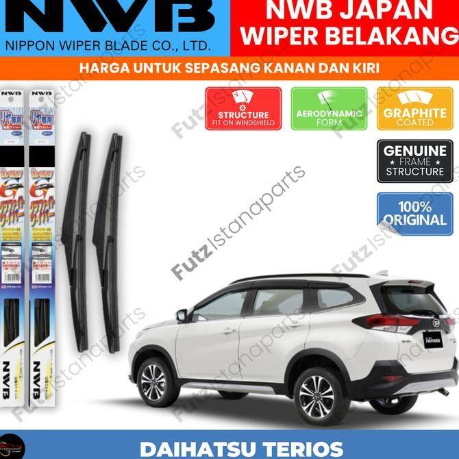 TERBARU - Wiper Belakang Daihatsu Terios Original Merk NWB Japan