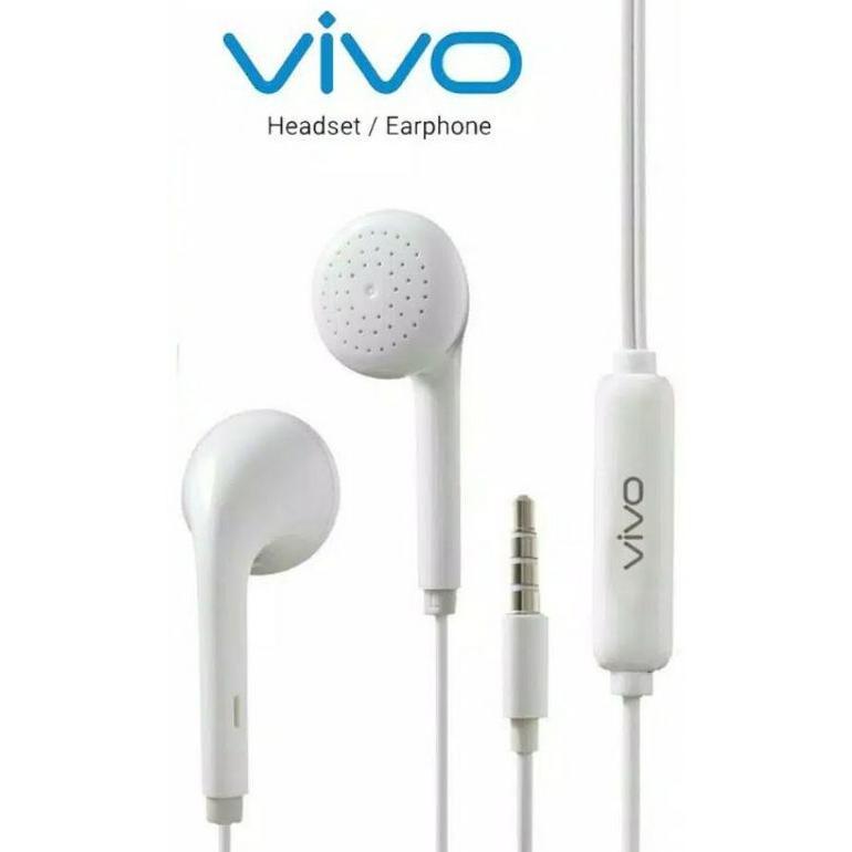 TERBARU Headset VIVO ORI 100% With Mic Earphone VIVO MH133 ORI