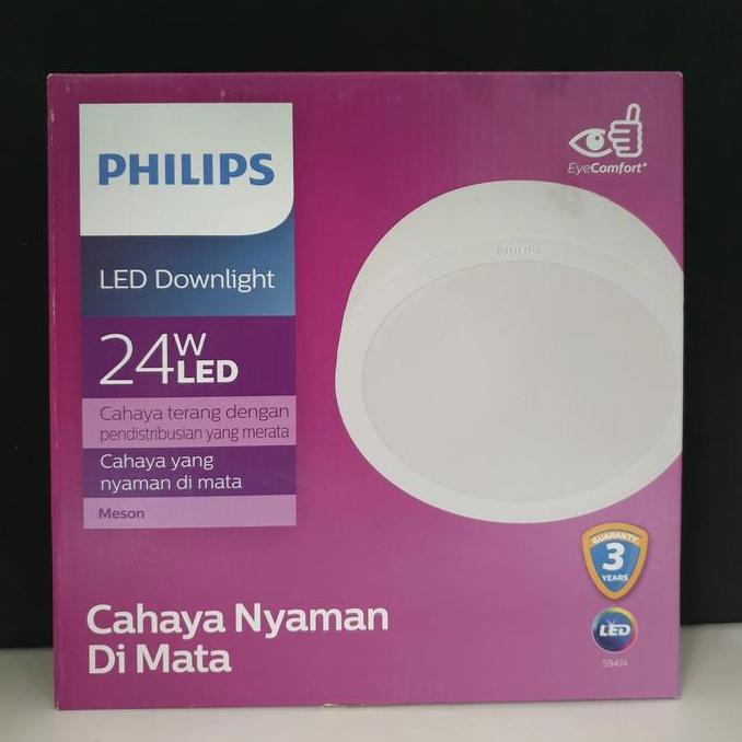 NEW Lampu Downlight LED Philips Outbow Meson 24 Watt