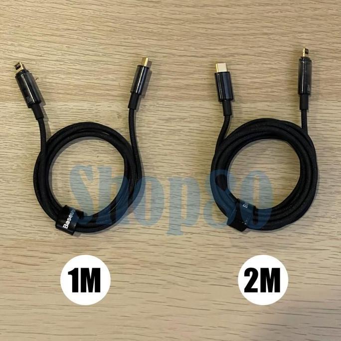 New- Baseus Auto Disconnect Type C to Lightning Cable Kabel Charger PD 20W