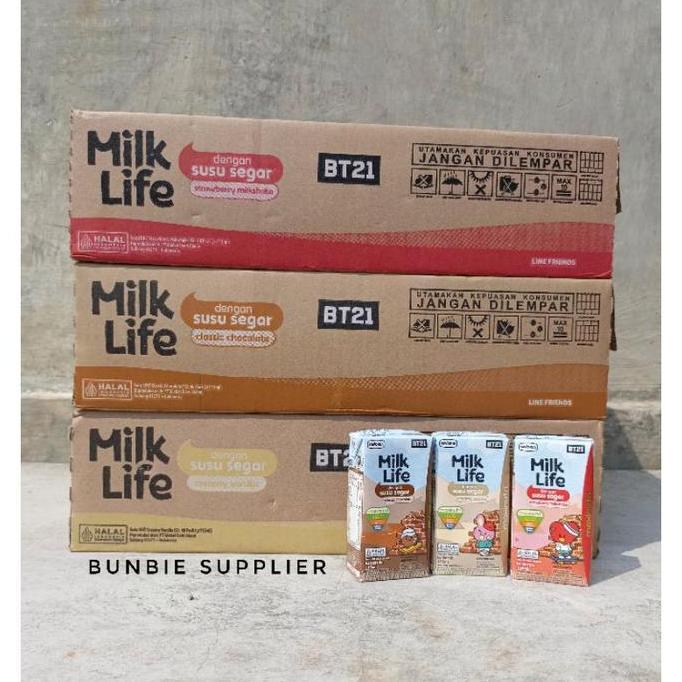 New- MilkLife Susu UHT Milk Life 115ml (KARTON)