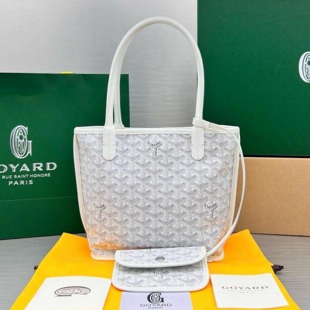 Tas Goyard Mini Anjou White