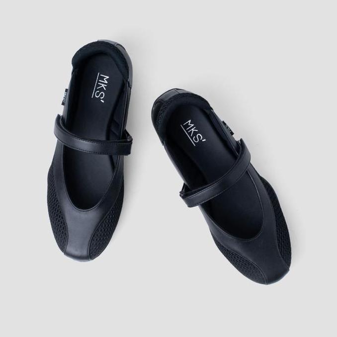 MKS Shoes Bruna Flat Shoes Black