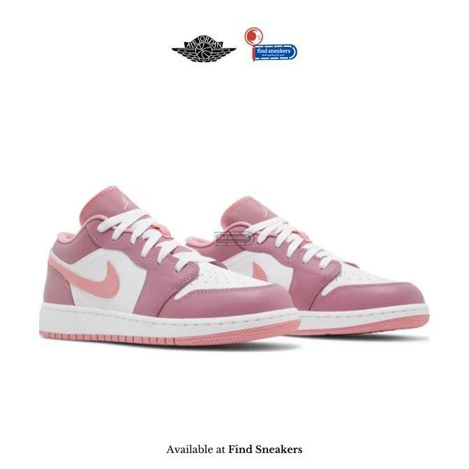 Sepatu Sneakers Wanita NIKE AIR JORDAN 1 LOW DESERY BERRY BRAND NEW IN BOX