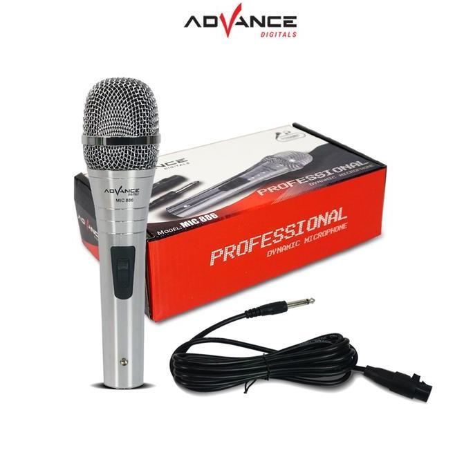Advance Mic886 Mic Karaoke Kabel Microphone