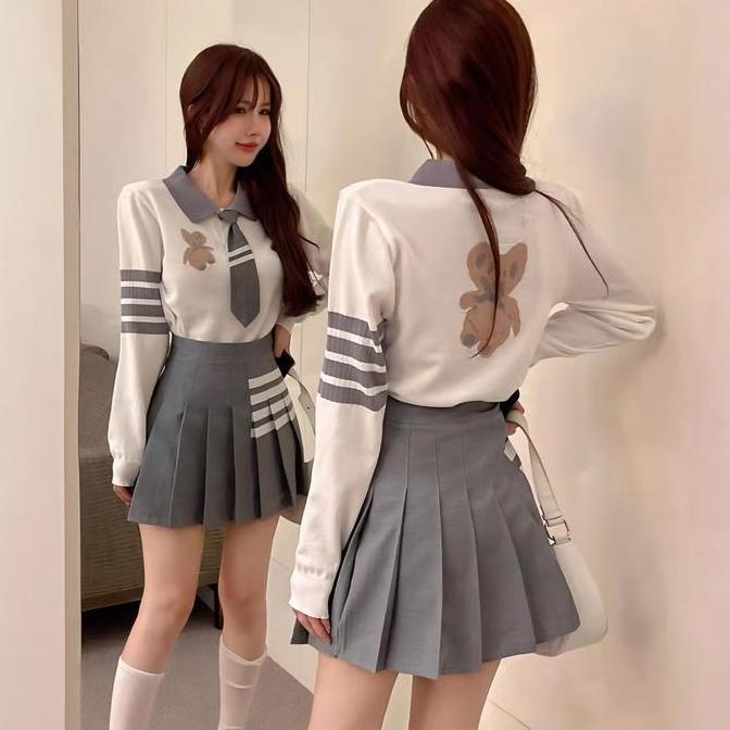 Setelan RokCelana Import / setelan Import Wanita / Set / Set Kekinian Terbaru / Baju OneSet fashion 