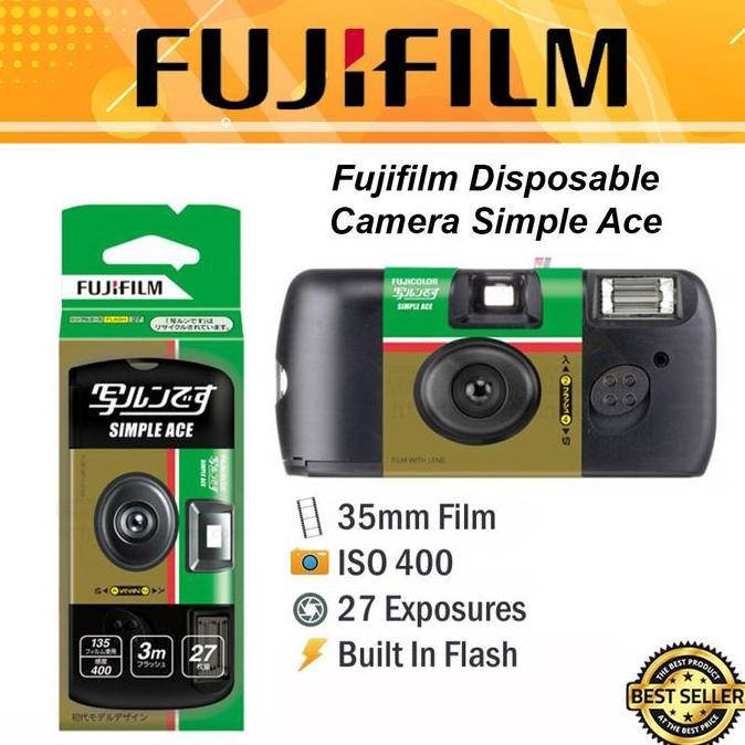 Fujifilm Disposable Camera Simple Ace Asa 400