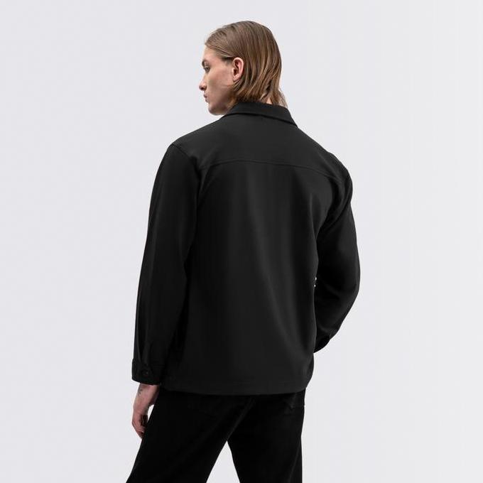 Demode_21 - Livehaf Trucker Twine Jacket Black | Jaket Trucker Canvas Pria Streetwear Keren