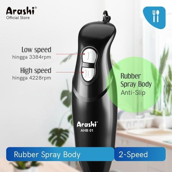 Blender Tangan Arashi 5 In 1 Hand Blender Arashi Ahb 01